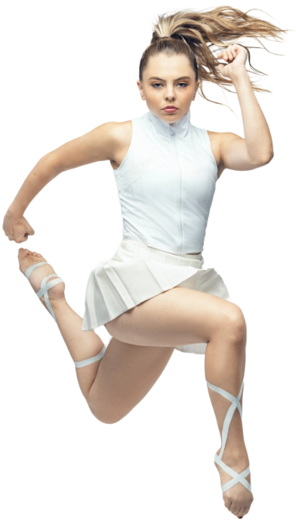 Anna Gorman dancing in The Sash